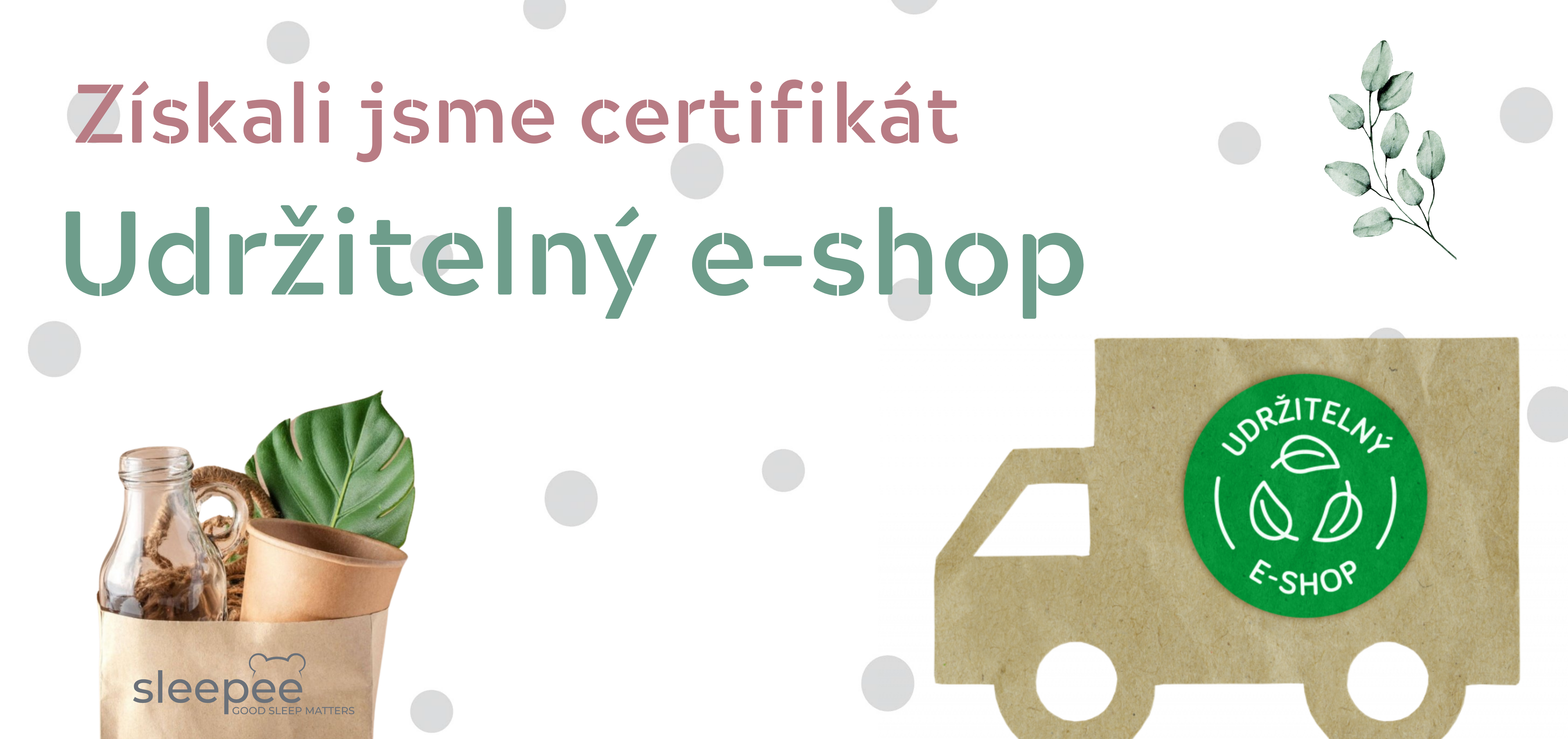 Udržitelný e-shop Sleepee